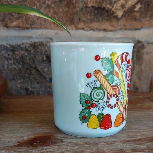 Sweet Vintage Schmidt Porcelain Holiday Sweets Mug - Picture 5 of 5